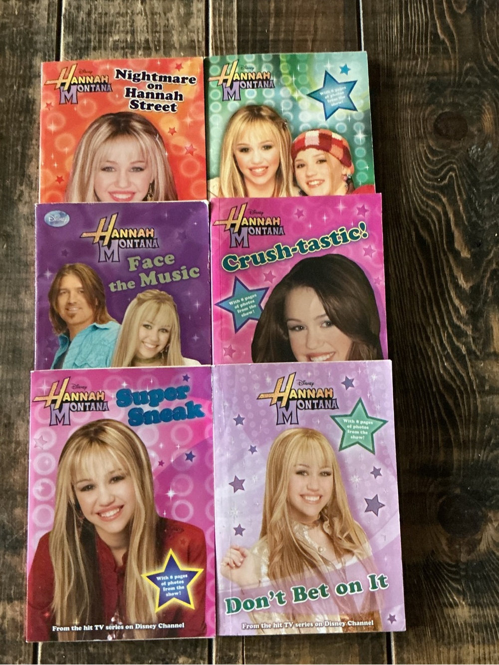 Hannah Montana Chapter Books Lot of 6